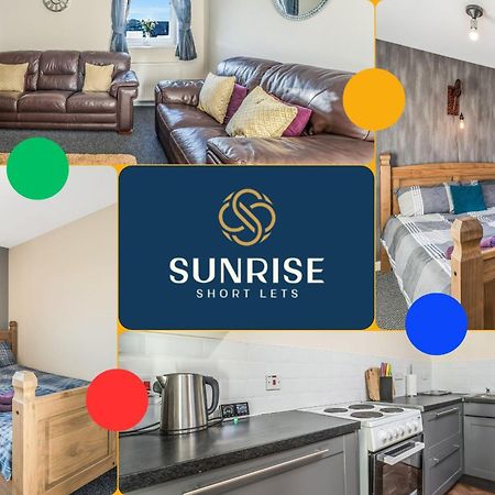 The Law, Has 4 Rooms With Tvs, 2 Bathrooms, Central, Free Parking, Fully Equipped, Contractor And Trades Favourite, 5 Mins To Centre - Long Stays, Invoice And Reduced Price Are Only Via Sunrise Short Lets Dundee Esterno foto